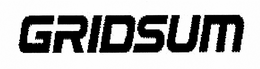 GRIDSUM trademark