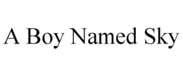 A BOY NAMED SKY trademark