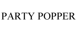 PARTY POPPER trademark