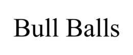 BULL BALLS trademark