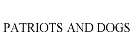 PATRIOTS AND DOGS trademark