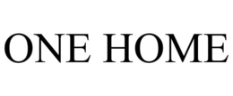 ONE HOME trademark