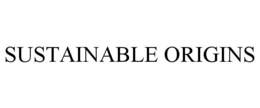 SUSTAINABLE ORIGINS trademark