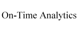 ON-TIME ANALYTICS trademark