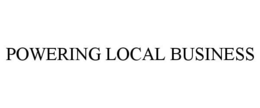 POWERING LOCAL BUSINESS trademark