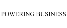 POWERING BUSINESS trademark