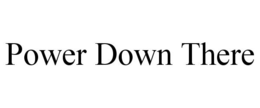POWER DOWN THERE trademark