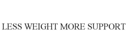 LESS WEIGHT MORE SUPPORT trademark