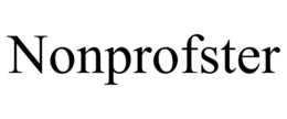 NONPROFSTER trademark
