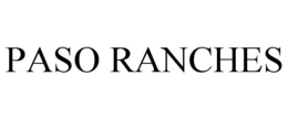 PASO RANCHES trademark