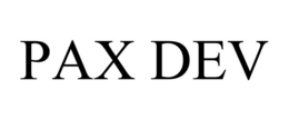 PAX DEV trademark