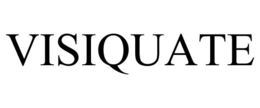 VISIQUATE trademark
