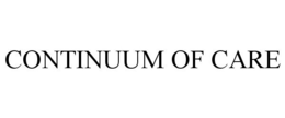 CONTINUUM OF CARE trademark