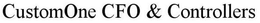CUSTOMONE CFO & CONTROLLERS trademark