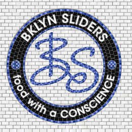 BKLYN SLIDERS BS FOOD WITH A CONSCIENCE trademark