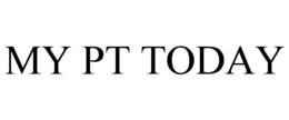 MY PT TODAY trademark