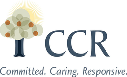 CCR COMMITTED. CARING. RESPONSIVE. trademark