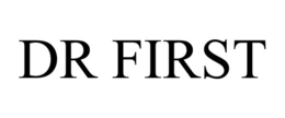 DR FIRST trademark