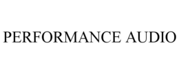 PERFORMANCE AUDIO trademark