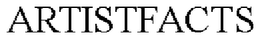 ARTISTFACTS trademark