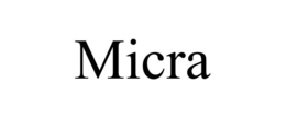 MICRA trademark