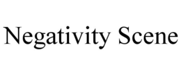 NEGATIVITY SCENE trademark