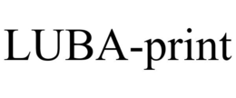 LUBA-PRINT trademark