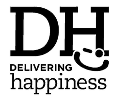 DH DELIVERING HAPPINESS trademark
