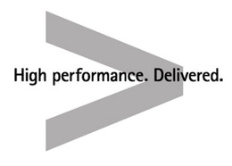 HIGH PERFORMANCE. DELIVERED. trademark