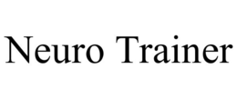 NEURO TRAINER trademark