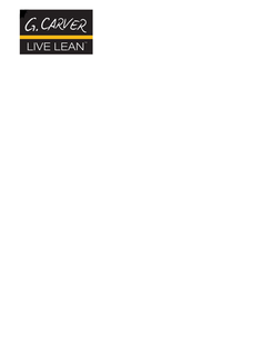G. CARVER LIVE LEAN trademark