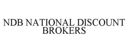 NDB NATIONAL DISCOUNT BROKERS trademark