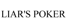 LIAR'S POKER trademark