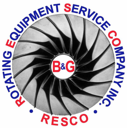 B&G ROTATING EQUIPMENT SERVICE COMPANY INC. RESCO trademark