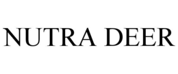 NUTRA DEER trademark