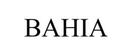 BAHIA trademark