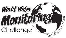 WORLD WATER MONITORING CHALLENGE TEST. SHARE. PROTECT trademark