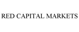 RED CAPITAL MARKETS trademark