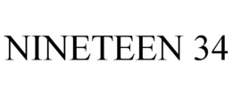 NINETEEN 34 trademark