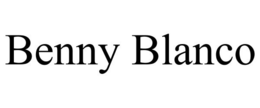 BENNY BLANCO trademark