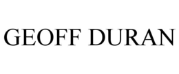 GEOFF DURAN trademark