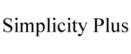 SIMPLICITY PLUS trademark