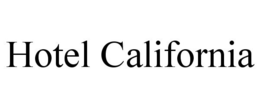 HOTEL CALIFORNIA trademark