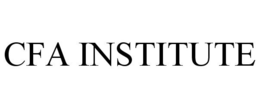 CFA INSTITUTE trademark