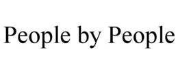 PEOPLE BY PEOPLE trademark