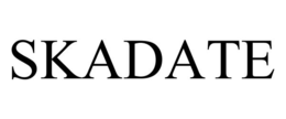 SKADATE trademark