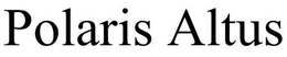 POLARIS ALTUS trademark