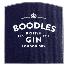 BOODLES BRITISH GIN LONDON DRY EST. 1845 COCK RUSSELL AND COMPANY trademark
