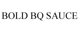 BOLD BQ SAUCE trademark