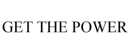GET THE POWER trademark